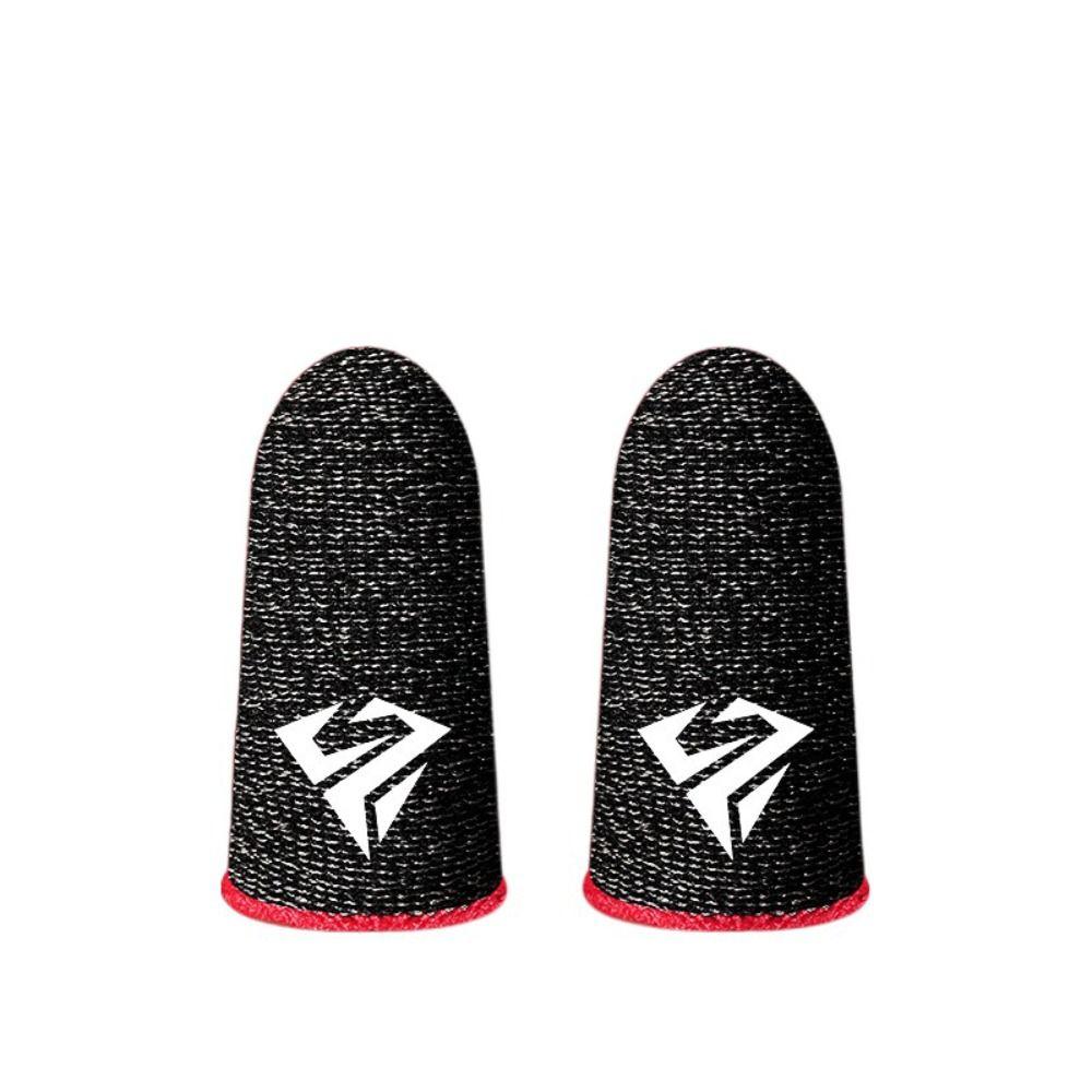 2 PCS Breathable Gaming Finger Cover Sweatproof Touch Screen Finger Cuff 2024 Finger Sleeve