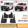 Брызговики Для Suzuki Jimny Sierra JB74 JB64 2005- Защитные Кожухи Крыла Брызговики Передние Задние Крылья Автомобиля