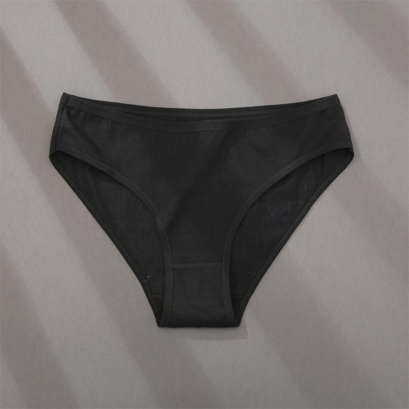 FINETOO Cotton Breathable Panties for Women Soft Comfort Briefs Lingerie Letter Female Underpants