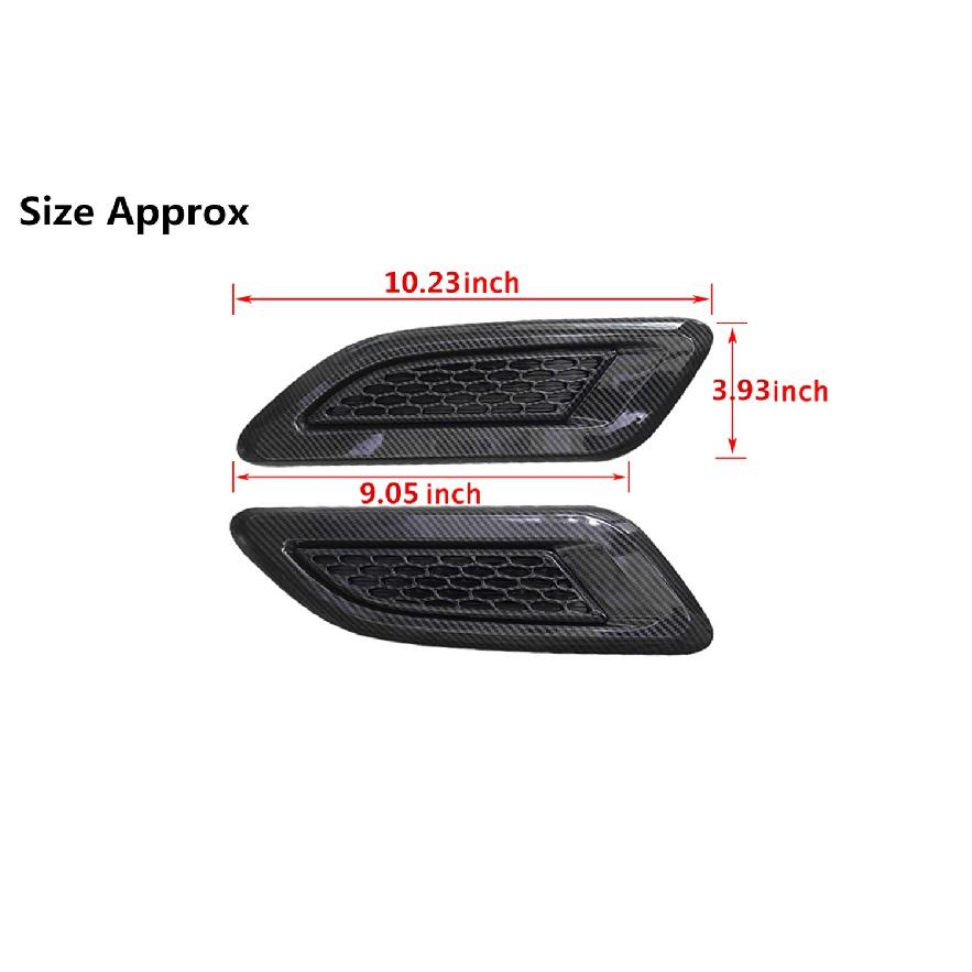 Передний капот автомобиля, вентиляционное отверстие, декоративная наклейка для Suzuki Jimny JB64 JB74 2022 2023, внешний вид