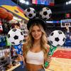 Headwear Soccer Foil Balloons Inflatable Soccer Shape Hand Stick Balloon Colorful Soccer Party Balloons Sports Theme Decoration