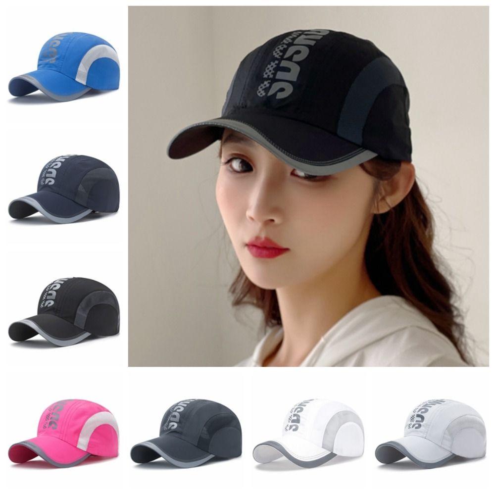 Ultra-Thin Sports Hat Adjustable Peaked Cap Casual Quick Dry Baseball Cap  Mountain