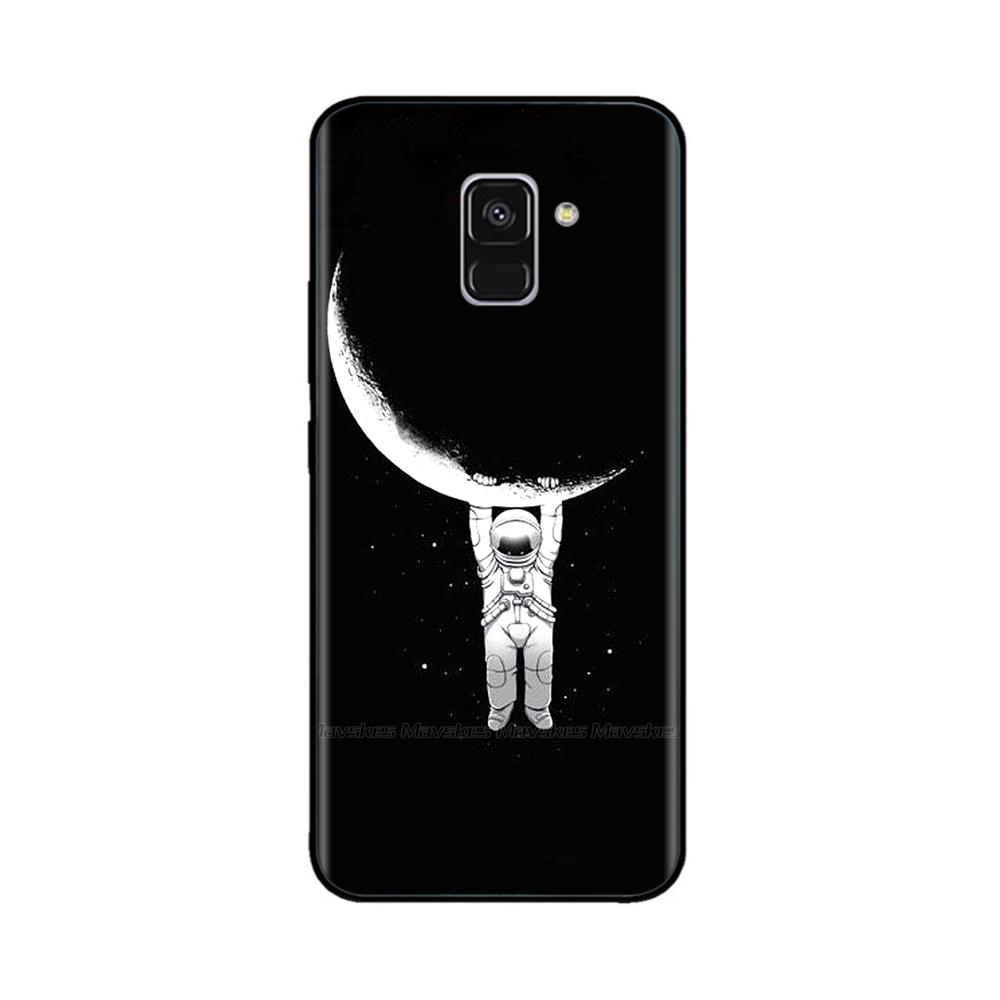 Чехол для Samsung Galaxy A8 2018 Мягкий ТПУ Задняя крышка телефона Для Samsung A8 Plus 2018 A730 Чехол GalaxyA8 A 8 Силиконовый бампер Coque