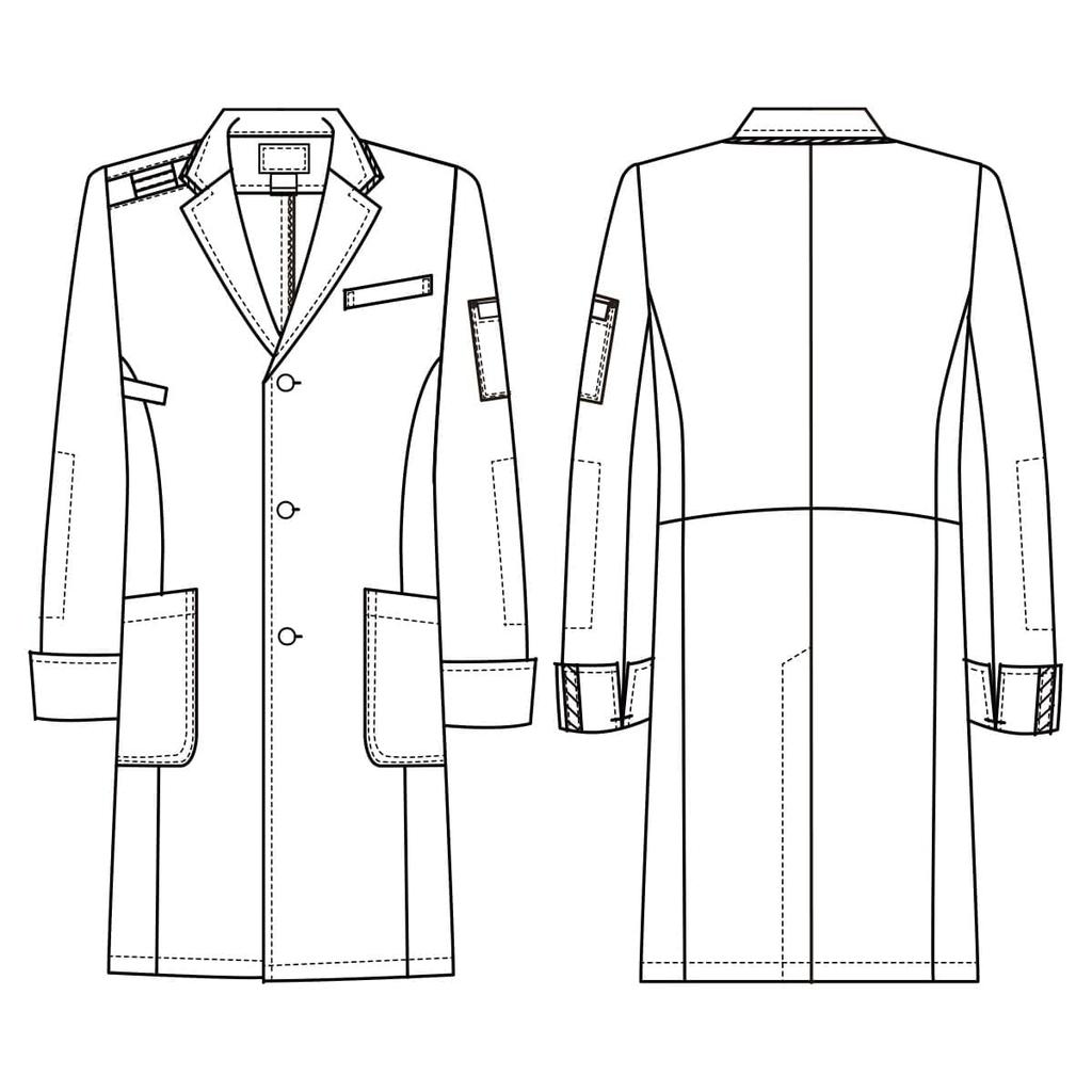 Dickies 1538PP Doctor's Coat