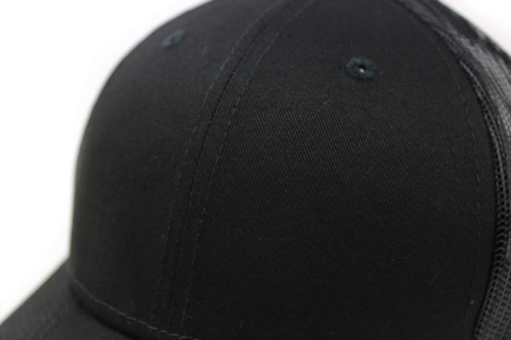 [New Era] Trucker Cap Low Profile Snapback BLACKBLACK