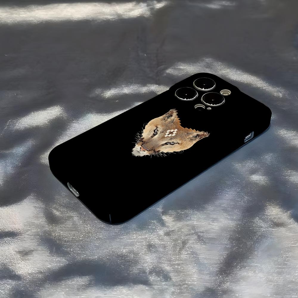 M-MARCELO B-BURLON Phone Case For IPhone 17 Air 16 15 14 13 12 11 Pro Max 16 Plus Glossy Bumper Cover