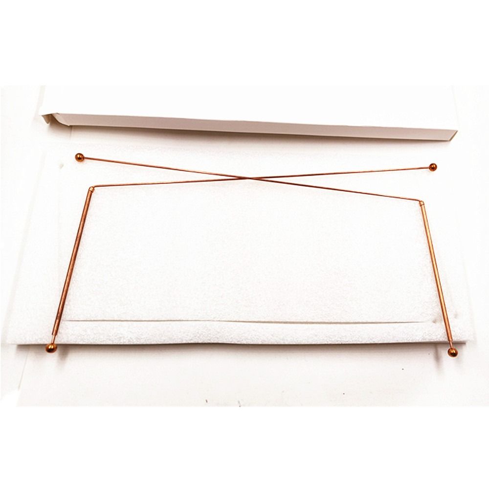 2Pcs Professional Dowsing Rods Adjustable Divination Rod Soul Communication