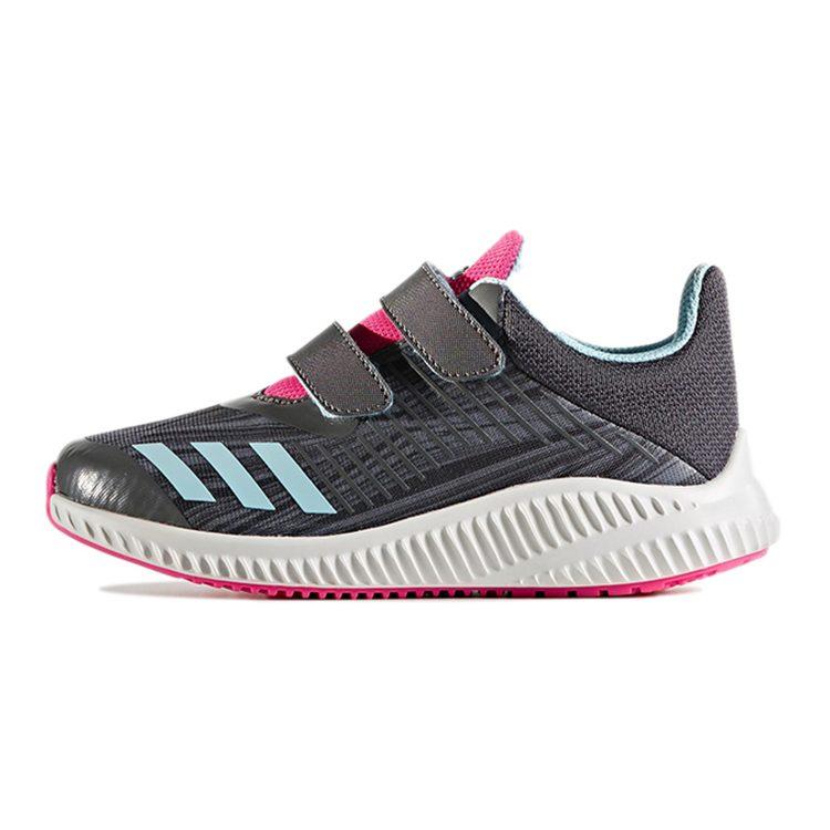 Adidas Fortarun Wide Cf K Breathable Abrasion Resistant Breathable And Wear resistant Low top Kids' Running Shoes CP9613