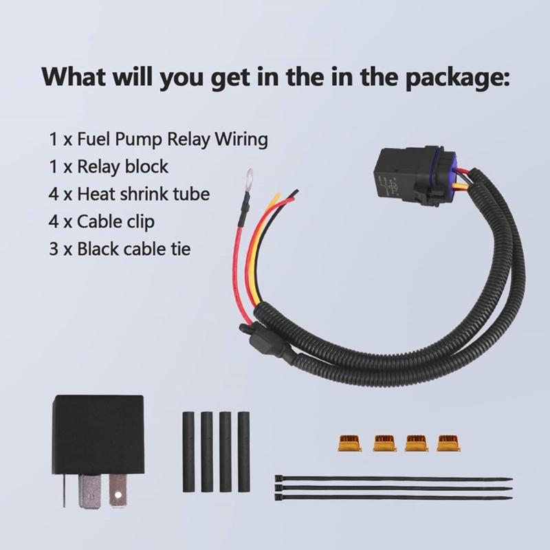 Upgraded Wiring Harness set 68269523AD Replacement & Wiring Harness Brass for Fuel Pump for Ram1500
