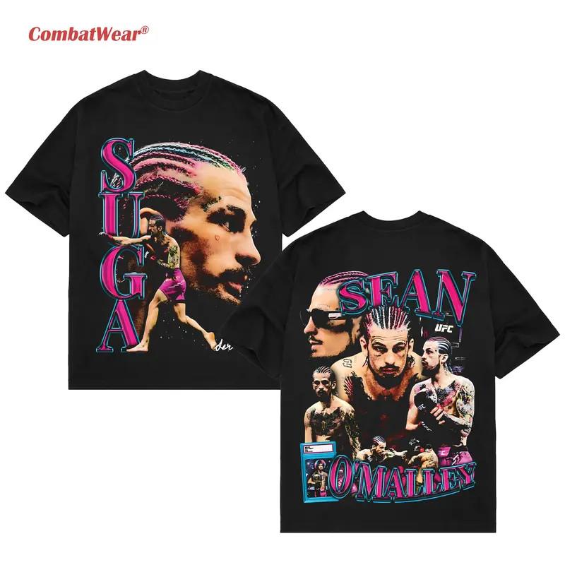 Sugar Sean O'Malley UFC T-Shirt World Champion Sports Gym Wear Workout Clothing