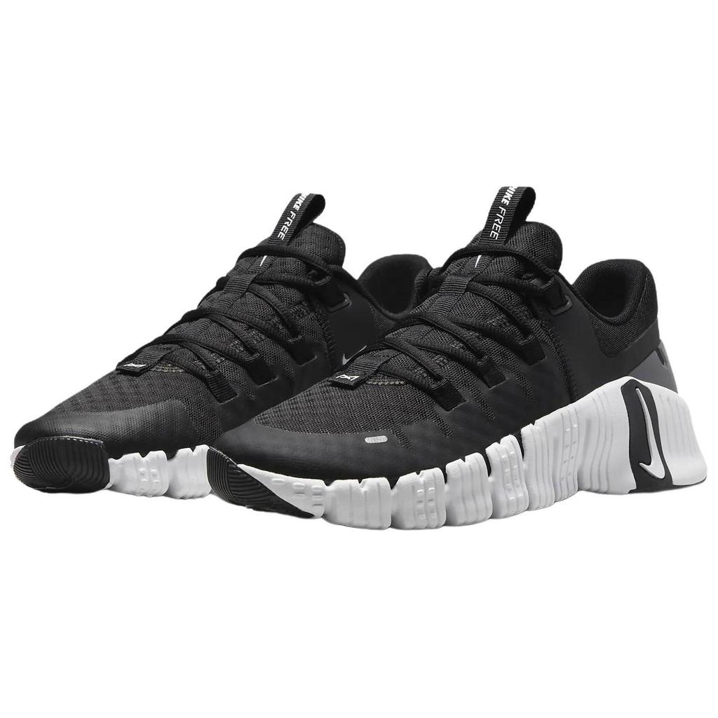 Nike Free Metcon 5 Черные женские кроссовки антрацитового цвета белые DV3950-001
