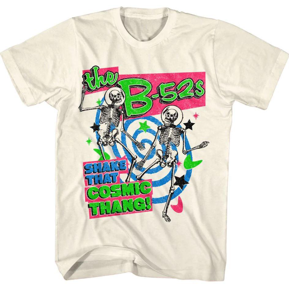 Футболка унисекс B-52's Band Shake That Cosmic Thang Топы Футболка Все Размеры