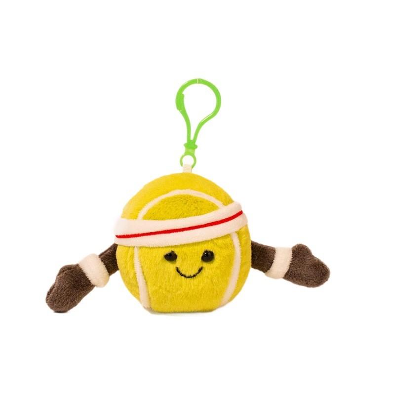 Плюшевый брелок-подвеска в виде волана для бадминтона, декор комнаты, украшение сумки, подарок на день рождения