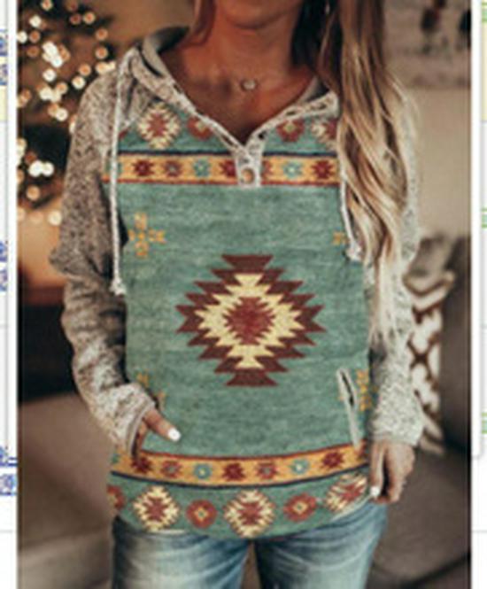 Женская футболка с V-образным вырезом, цветочным принтом и длинными рукавами, осень/зима 2023