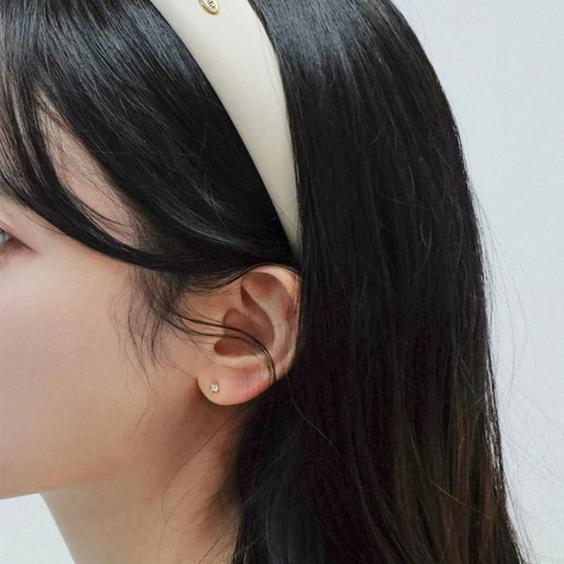 Oooho Пышная повязка для волос - Слоновая кость