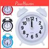 Retro Loud Alarm Clock With Double Bell Design And Silent Pointer For Sleepers
