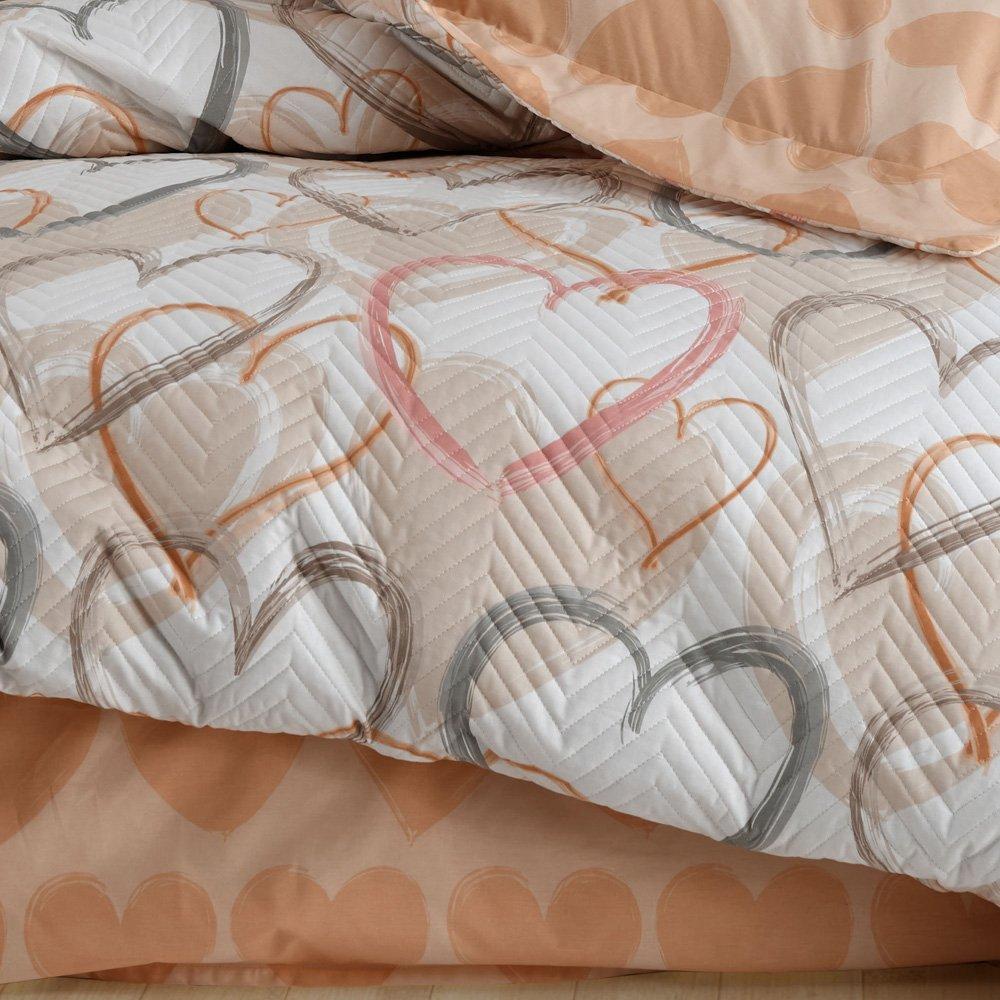 Hobby Diana Kahve Tek kişilik Kapitone Nevresim Takımı