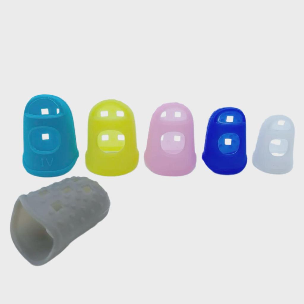 Силиконовые защитные чехлы для пальцев гитары для начинающих