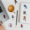 50 Pieces of Hockey Sports Graffiti Stickers, Creative DIY Hockey Stickers, Water Cup, Computer Waterproof Decorative Stickers