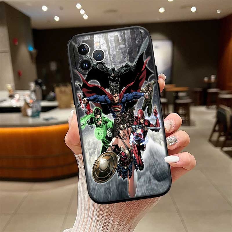 RE42 Чехол-ракушка Премиум-класса Лига Справедливости для OPPO A3 Pro A72 A74 A76 A77 A77S A78 A79 A94 A95 A18 A40M A58