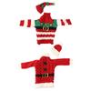 DIY Christmas Wine Bottle Cover Creative Wine Bottle Knitted Sweaters  Party Supplies