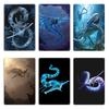 Subnautica Leviathan Metal Signs Cinema Living Room Mural Classic Wall Plaque Leviathan Tin Sign Posters