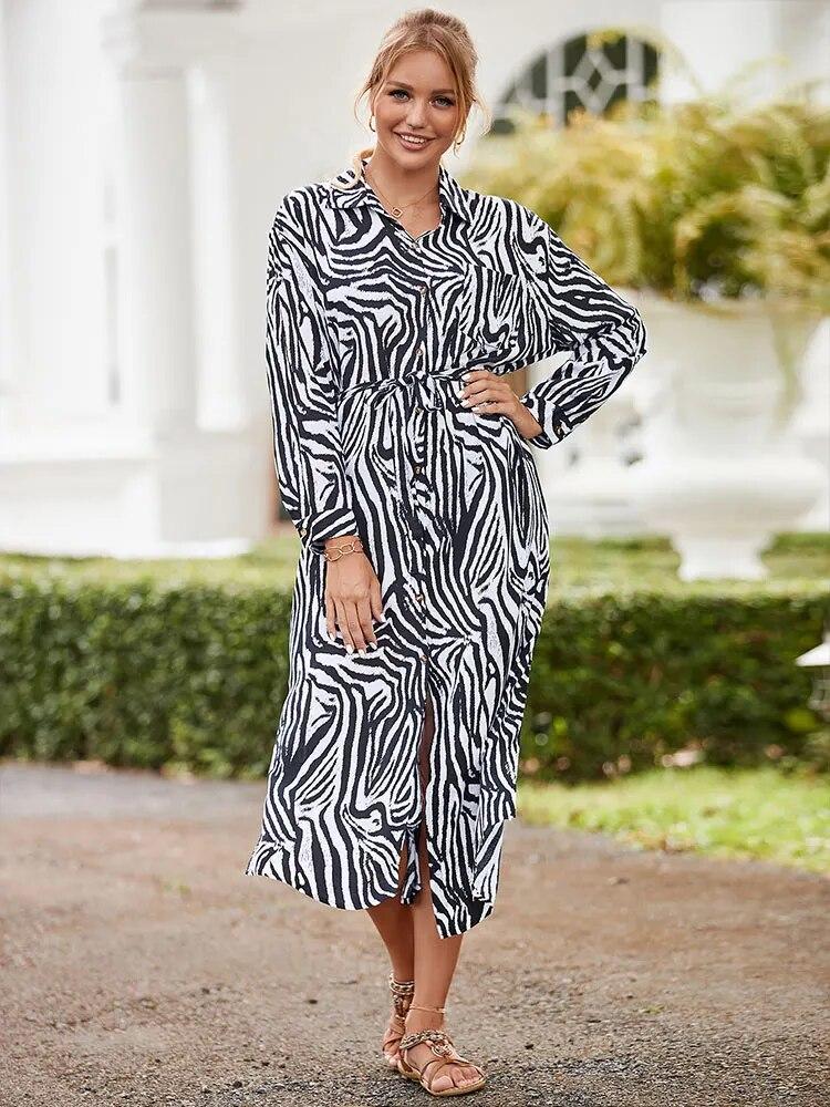 EDOLYNSA White Plaid Pocket Long Shirt Dress Tunic Women Summer Clothing Beach Wear Swim Suit Cover Up Bikini Cover-ups