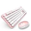 Mofii Sweet 2.4G Wireless Keyboard - Mouse Set: 104 Round Keycaps, Perfect for Office Tasks