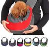 Pet Sling Carrier Scratch-Proof Good Ventilation Large Space Mesh Pet Sling Comfort Handbag for Outdoor