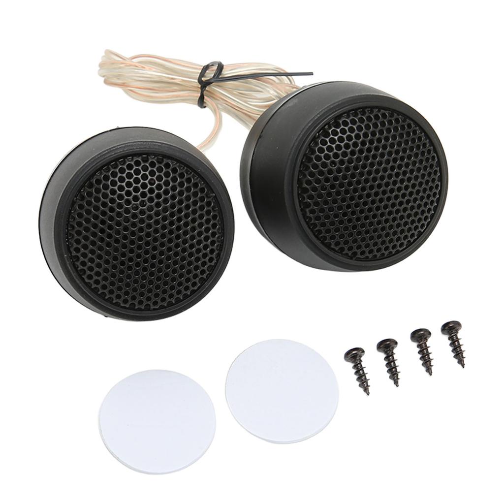 2PCS Dome Tweeter 10W 4 Ohm High Sensitivity Great Sound Quality Loudspeaker for Car Audio Systems