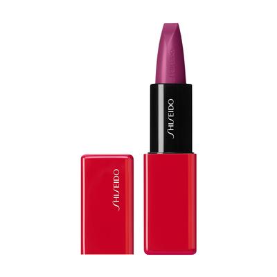 SHISEIDO Makeup Techno Satin Gel Lipstick 423 Purple Glitch Gloss Stick Type High Color Moisturizing Shiseido Official Store 3.3g Lipstick/Gub