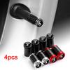 CRCUD1 4Pcs Car Carbon Fiber Wheel Tire Valve Caps Stem Case For Tesla Model 3 Model S X Roadster SpaceX Cybertruck Coil Mod Model Y