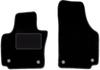Черные передние коврики для: Минивэн Seat Toledo III (2004-2012 гг.)