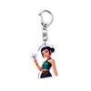 Witch Hunters Keychain Rich Character Modeling Lightweight Portable Key Chain Vibrant Color Anime Girl