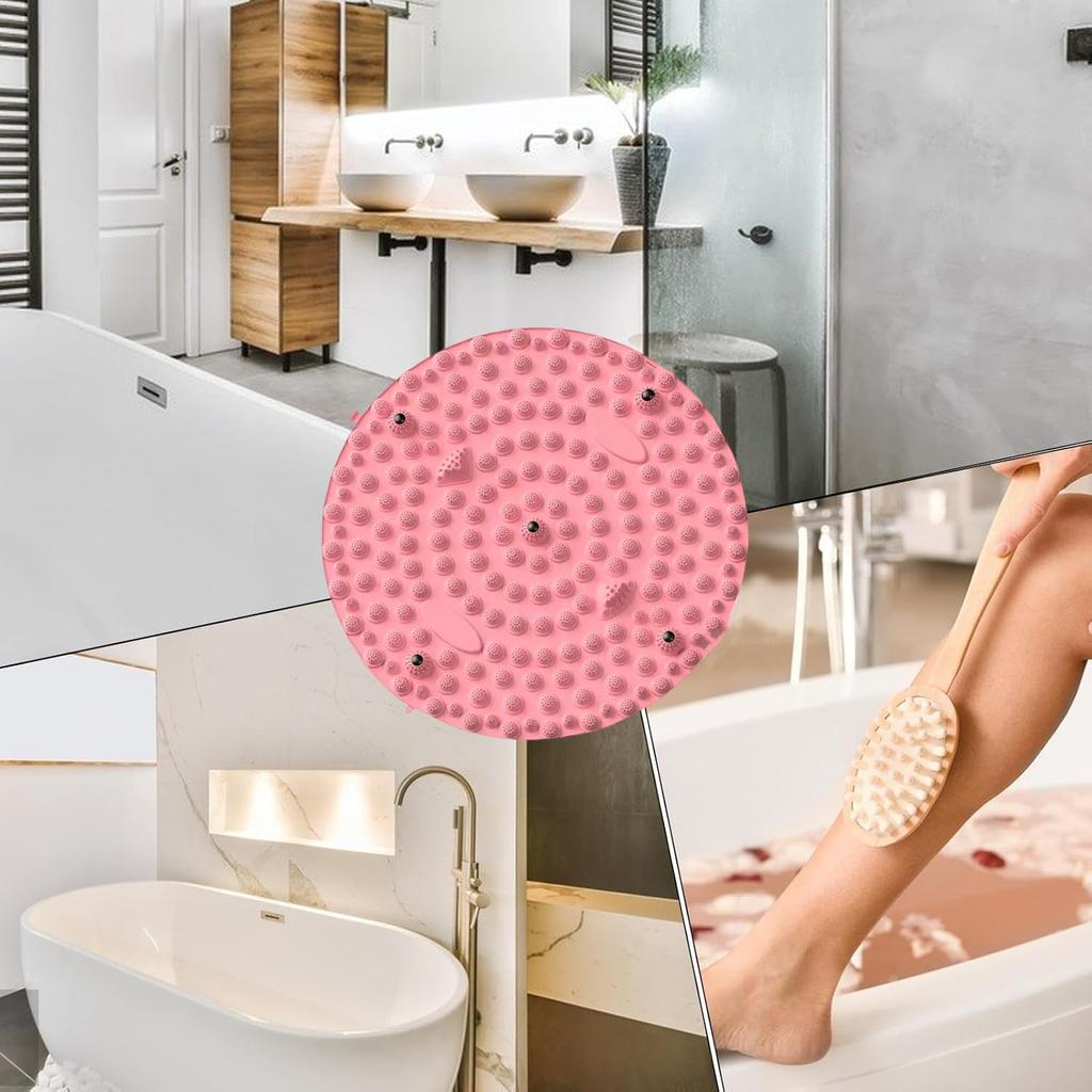 Массажный коврик для ног, акупрессурный коврик для ног, релаксационный коврик для ног, круглый массажный коврик, точечное давление на ноги, акупрессурная доска для упражнений