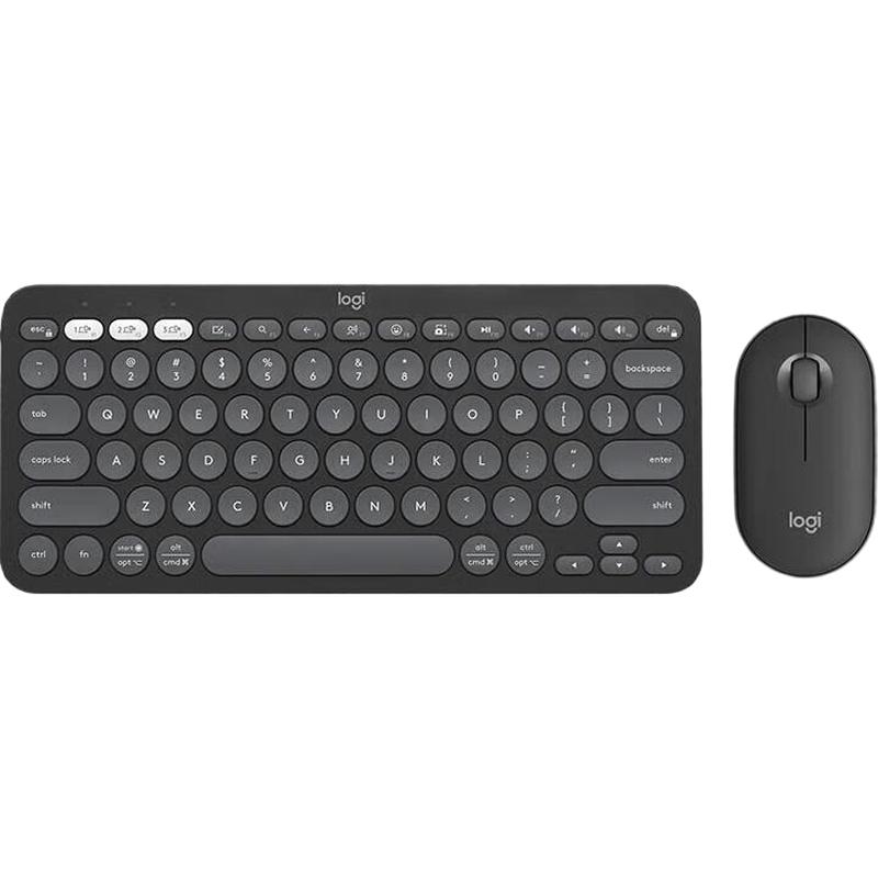 Logitech Беспроводной набор клавиатуры и мыши Pebble 2 Combo
