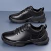 Fashion Versatile Leather Mens Sneakers New Trend Casual Shoes Non-Slip Leisure Male Trainers Leisure Walk Sports Footwear Outdoor Shoes