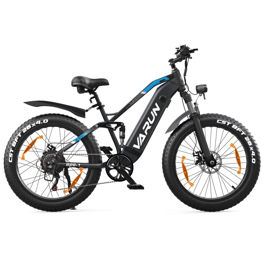 Varun S26-1 E-Mountain Bike 26 Inch Off-Road Tires 48V18Ah Battery 750W Motor Outdoor Riding Electric Bike All Terrain Electric Bicycle For Adult