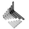 1/2Pcs Stainless Steel Angle Bracket Shelf Support Bracket  Cabinet Screens Wall