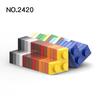Нетоксичные 20 шт. Детали Moc 2420 Пластина 2x2 Угловая Совместимые Кирпичики DIY Сборка Строительные Блоки Частицы Детская Головоломка Развивающая Игрушка Подарок