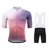 Road Bike Cycling Jersey & Bib Shorts Set - Slim Fit, Short Sleeve