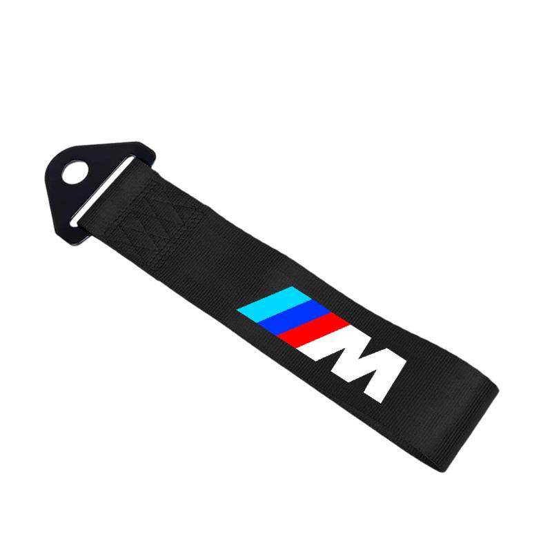 ZWVP7 Car Decorative Nylon Bumper Trailer Towing Ropes For BMW M M3 M5 X1 X3 X5 X6 E46 E39 E36 E60 X1 X2 X3 X4 X5 Styling Accessories