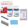 100-400PCS Sinocare Safe-ACCU2 Blood Glucose Sugar Test Strips Painless