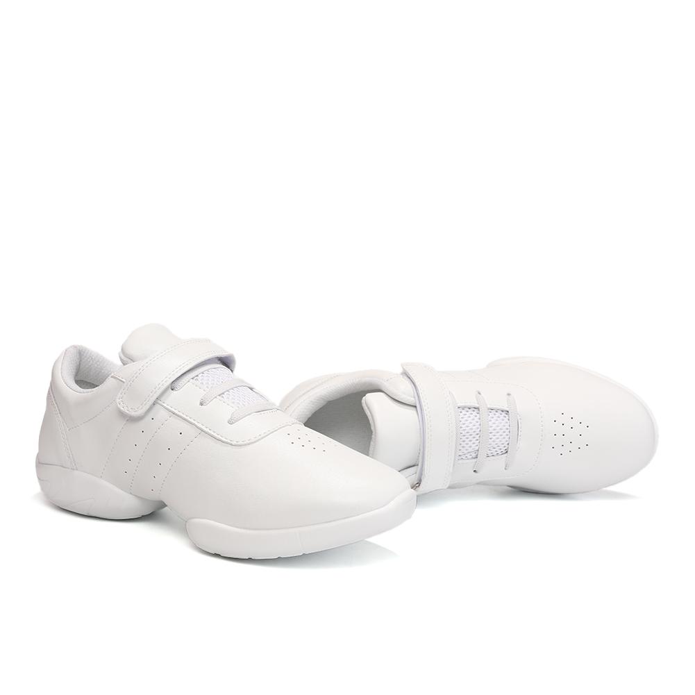 Женская обувь для черлидинга, дышащая танцевальная обувь для девочек, легкая обувь для черлидинга, белая тренировочная обувь для фитнеса, гимнастики и йоги