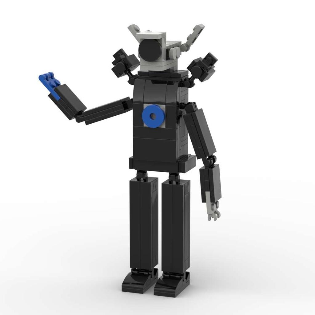 Туалетный блок Skibidi Туалетный блок Skibidi Игрушка Хобби Блок Коллекционные сетевые Аниме Строительные блоки Коллекционные Аниме Строительные кирпичи Хэллоуин Фанаты игр