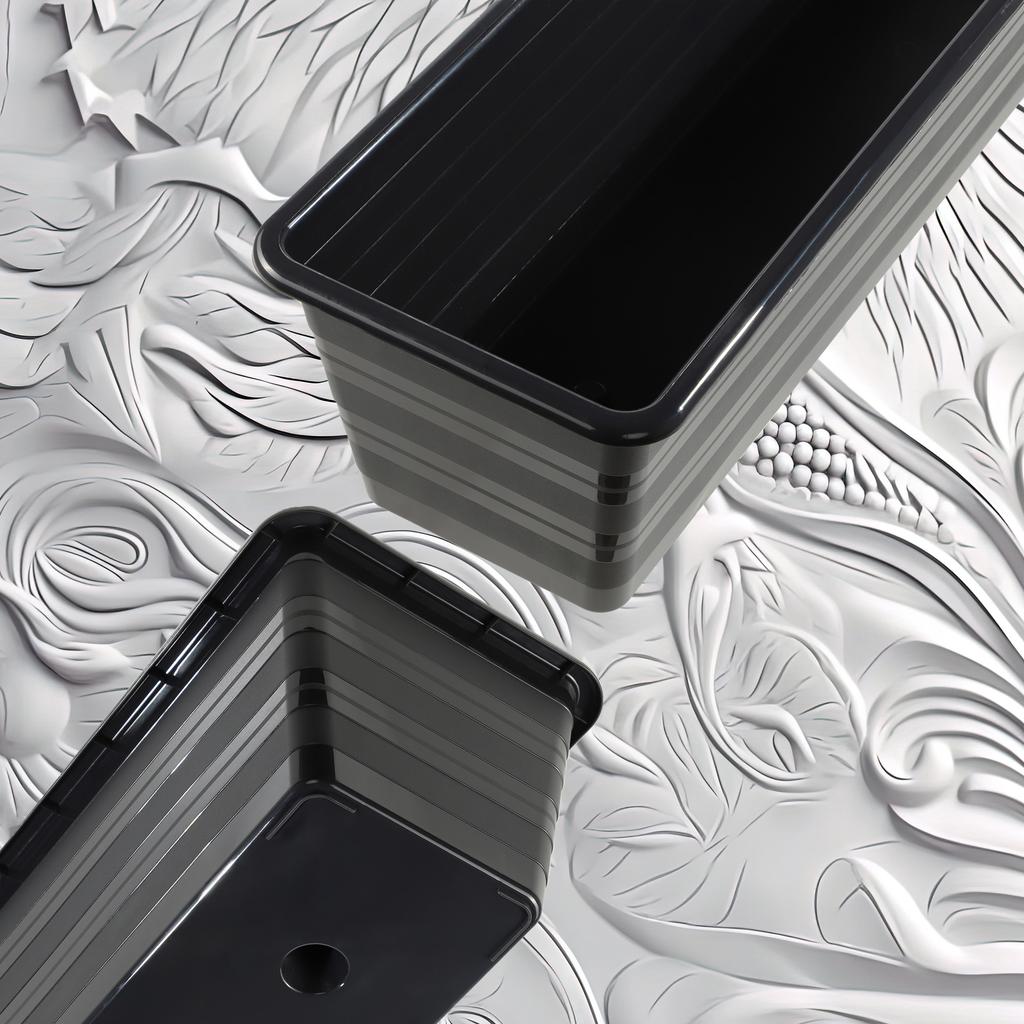 KADAX Doniczka Balkonowa 40cm Skrzynka Na Kwiaty