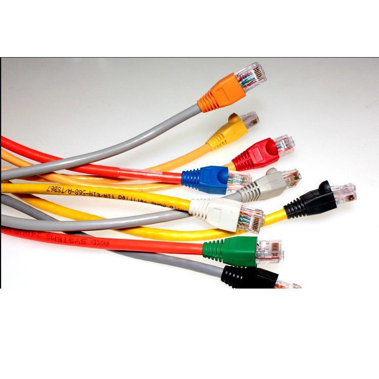 Упаковка из 1000 штук оболочек сетевых кабелей RJ45 и защитных кристаллов (6/7мм)