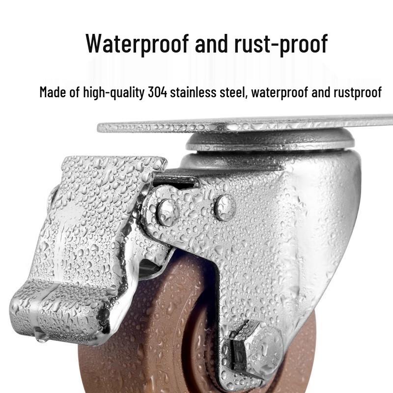 JNL 304 Stainless Steel High-Temp Caster Wheel