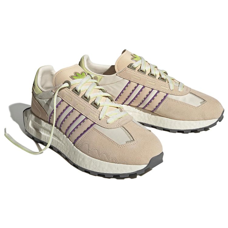 Adidas Оригинальные амортизирующие нескользящие прочные спортивные повседневные кроссовки с низким верхом унисекс молочно-белые IF5410