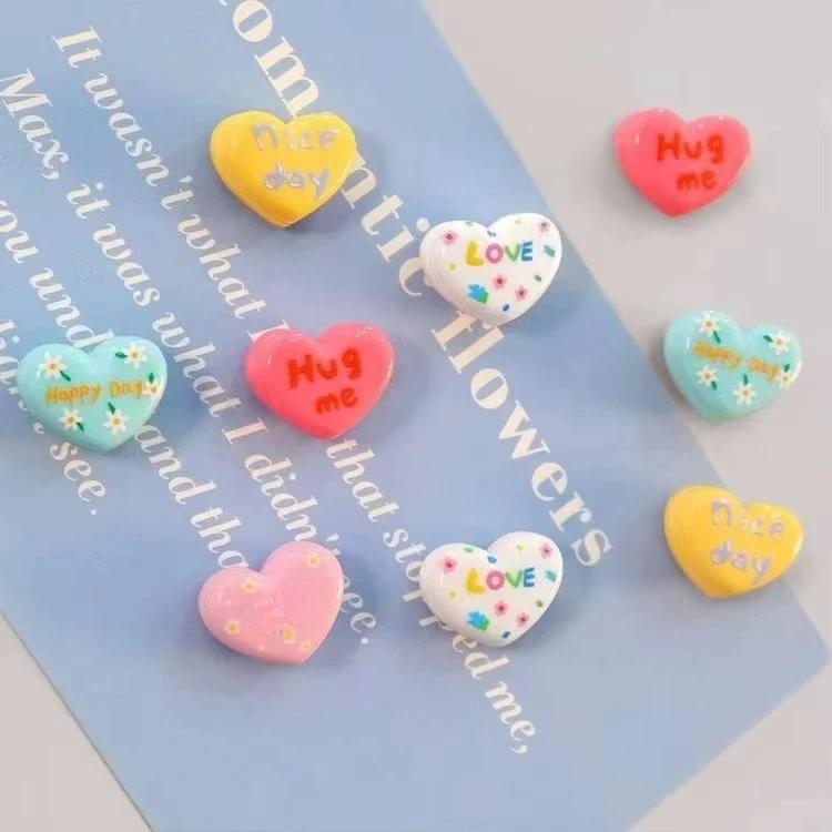 10 шт. корейские английские буквы Love холодильник наклейки украшения магнитный магнит Po магнитная наклейка магнит камень белая доска